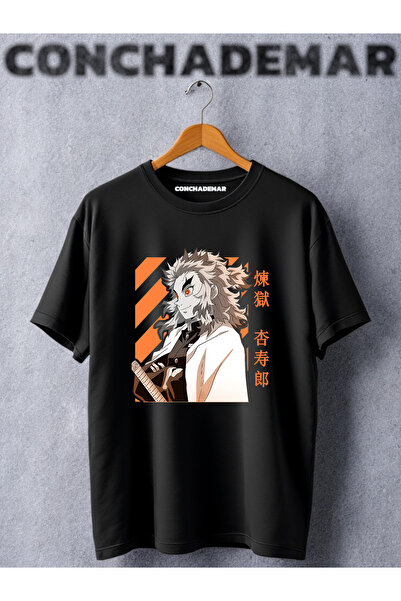 Vordevia Tricou oversize cu imprimeu Samurai Demon Slayer