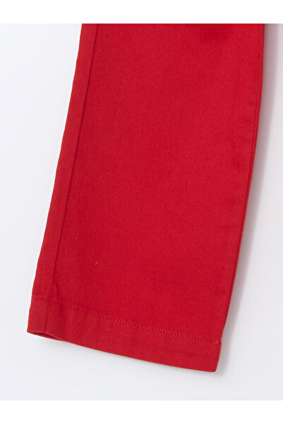 LC Waikiki Gabardine Girl's Trousers with Elastic Waist