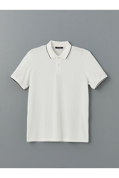LC Waikiki New Season Polo Neck Short Sleeve Men's T-Shirt - S55149Z8