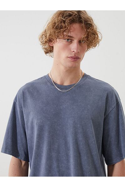 LC Waikiki Ανδρικό T-Shirt από βαμβακερό χτενισμένο λαιμό
