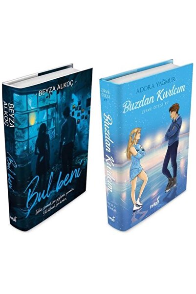 İndigo Kitap Bul Beni + Buzdan Kıvılcım Ciltli 2 'li Set Beyza Alkoç