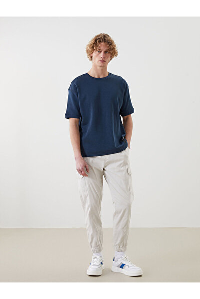 LC Waikiki Nevavm Standard Fit Gabardine Men's Jogger Pants with a Difference