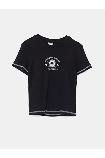 LC Waikiki Κοριτσίστικο T-Shirt Crew Neck