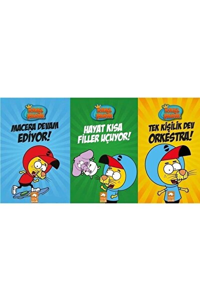 Eksik Parça Kral Şakir Okuma Seti Macera Devam Ediyor-hayat Kısa Filler Uçuyo...