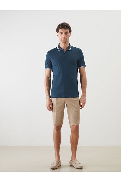 LC Waikiki Ανδρικό μπλουζάκι με κοντό μανίκι Polo λαιμόκοψη