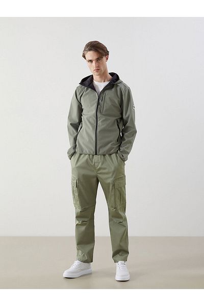 LC Waikiki Ανδρικό παλτό με κουκούλα Standard Fit