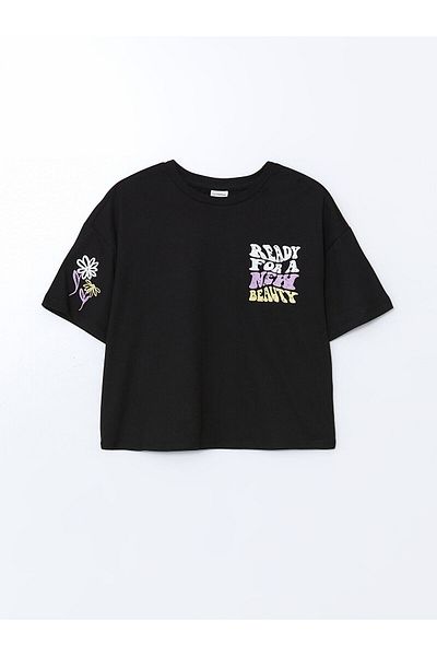 LC Waikiki Κοριτσίστικο T-Shirt Crew Neck