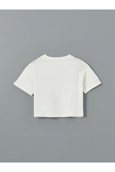 LC Waikiki Κοριτσίστικο T-Shirt Crew Neck