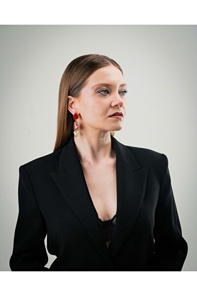 Onde Dell Mare El Yapımı Tasarım Küpe Sicilia