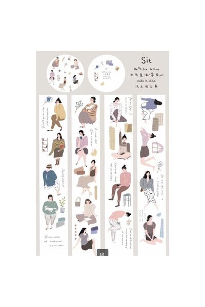 İthal K3-100cm sit washi tape