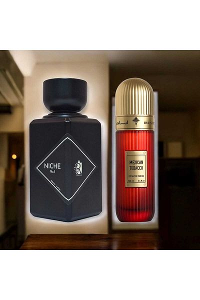 IBRAHEEM AL.QURASHI Mexican Tobacco 100ml with Maroca Perfume 100ml