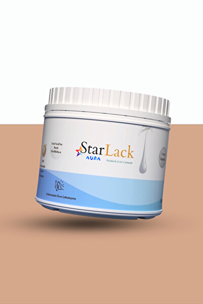 starlack Aura 500ml Akrilik Su Bazlı Hobi Dönüşüm Boyası(Tezgah-fayans-dolap-cam-plastik-ahşap-kapı)