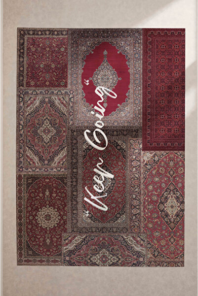 Rugs Modern Halı سجادة نوفا آرت بوردو ذات الطابع البسيط من نوع كليم، بتصميم '...