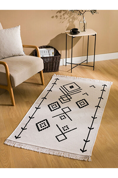 LC Waikiki LCWK Desenli Püsküllü Halı 80x150 Cm