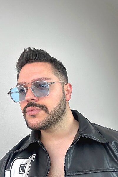 Roger Bacon Ice Blue Men's Sunglasses Uv400 Protection