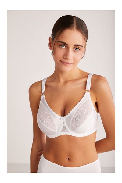 Kom Women's Underwire Cupless Gathering Bra