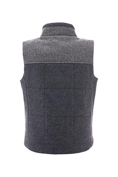 Pinolini Herringbone Patterned Wool Vest