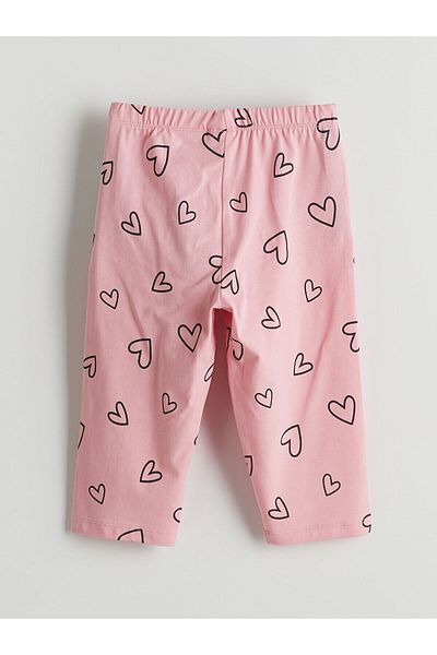 LC Waikiki New Season Elastic Waist 3/4 Length Girls' Leggings - S5Kn63Z4