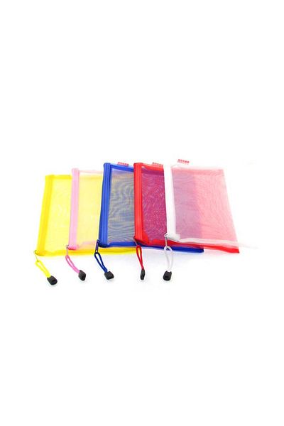 Südor File File A5 with Zipper 6 Colors 12 Pack