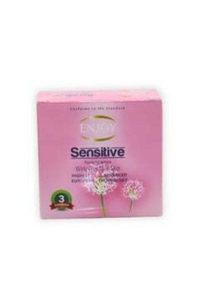 Enjoy Enjoy Sensitive Premium Condoms, 3 Pack