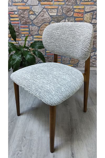 COVER TEKSTİL Bohemian New Model Chair Sword Jacquard Wood Nightmare