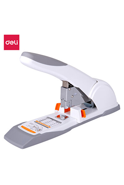 Deli دباسة E0486 شديدة التحمل - 120 ورقة، أبيض