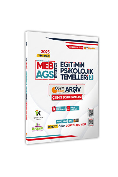 Karakutu Yayınları 2025 Meb-ags Kara Kutu Eğitimin Psikolojik Temelleri 2 Ösy...