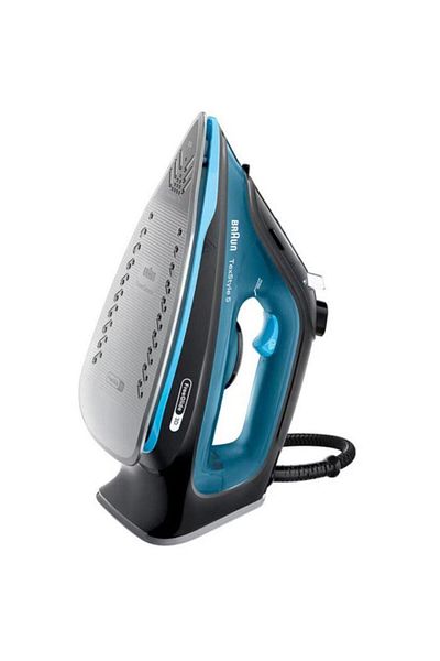 Braun Fier de calcat Braun TexStyle 5 SI5256BL, 2600 W, Rezervor 300 ml, Debit de abur 50 g/min
