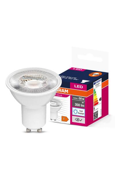 Osram Led Value Par16 4.5w Gu10 6500k Soğuk Beyaz Ampul 10 Adet