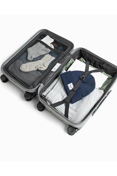 herschel Heritage Hardshell CarryOn Luggage Kabin Boy Valiz