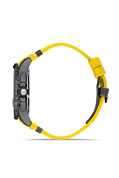 Hislon Ms143N-13Yn Yellow Men's Wrist Watch