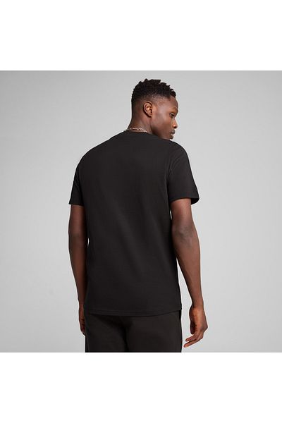 Puma Мъжка черна тениска Wardrobe Ess Graphic