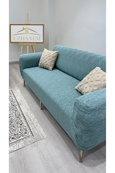 uzhanem Jacquard 3-seater Seat Cover, Sofa Bed Sofa Cover.Stretch Elastic Flexible (PRODUCT CONTENT 1 PIECE)