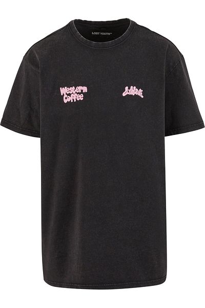 Lost Youth Acid Tee - Western Coffee