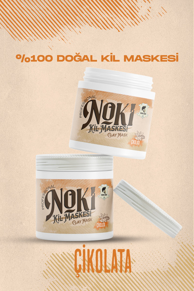 Noki Kil Maskesi - Çikolata | Leke, Ve Siyah Nokta Giderici Yüz Maskesi 2x:Adet