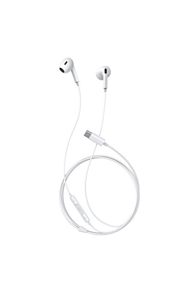 Baseus Encok CZ17 Semi-In-Ear Wired Earphones – Moon White