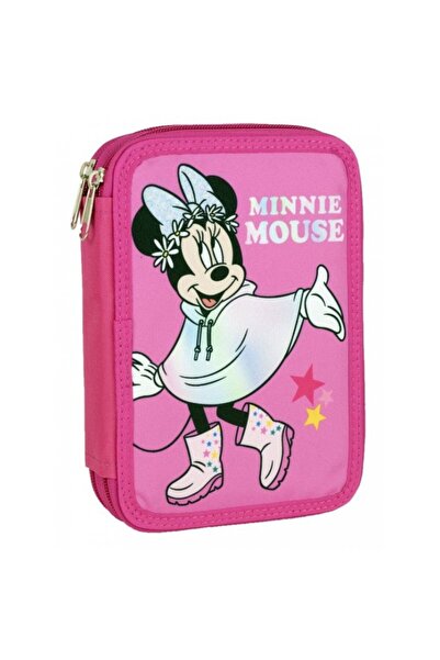 Minnie Mouse Κασετίνα με λάστιχο Minnie Mouse Star, 18x15x4 cm, 5204549138841