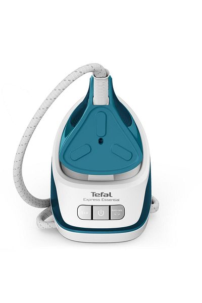 TEFAL Statie de calcat Tefal Express Essential SV6115E0, 2200 W, 5.2 Bari (Alb/Albastru)