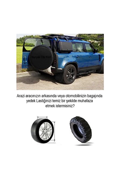 LaraS Husa pentru roată de rezervă compatibilă cu Audi A4 Avant, mașină, auto...