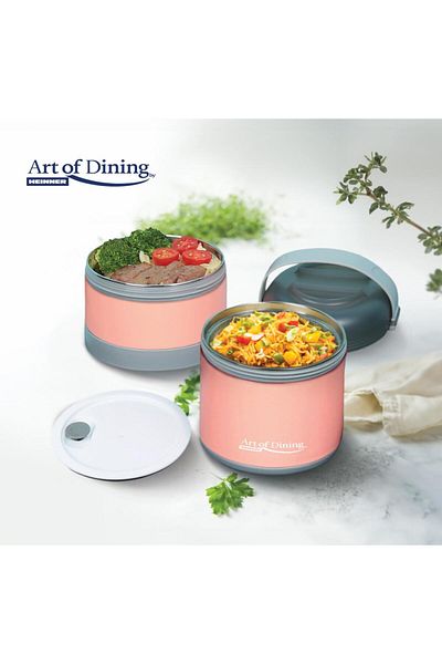 Art of Dinning by Heinner THERMAL CASSEROLE 920 ML, LOCA PINK