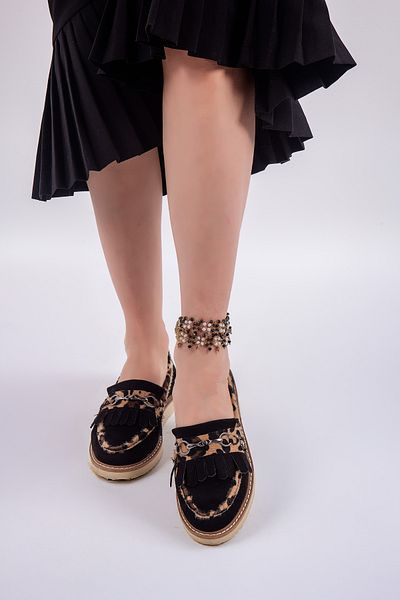 lovitto Buckle Eva Sole Orthopedic Women's Loafer