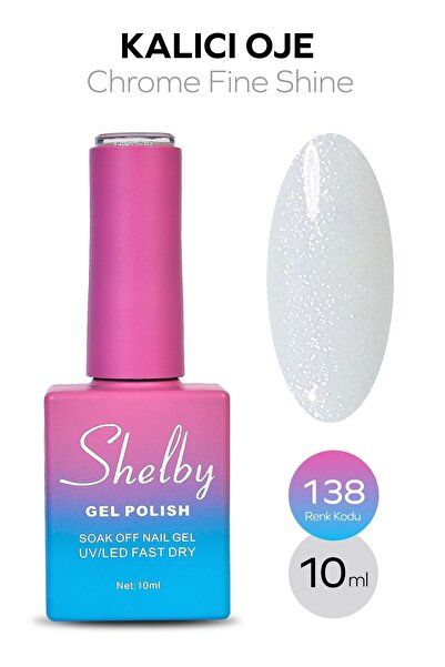 Adornn SHELBY 10 ML. A138 İNCİ TOZU KROM KALICI OJE