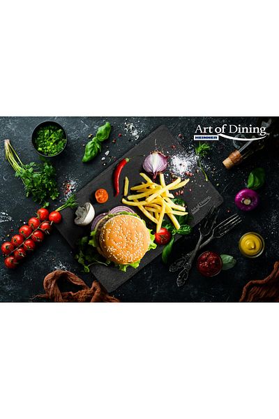 Art of Dinning by Heinner PLATOU ARDEZIE DREPTUNGHIULAR, 30 x 20 CM