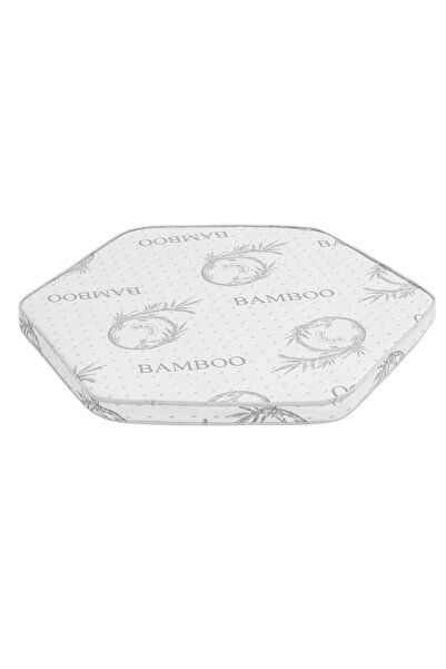 Hoffie Bambu Konforlu Yatak ,Katlanabilir Oyun Parkı Çadırı Uyumlu ,Altıgen