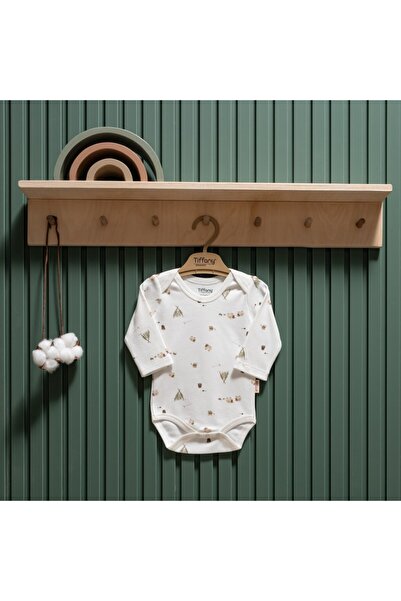 Tiffany Baby Happy Lambs Organik Theme Uzun Kol Body 33011