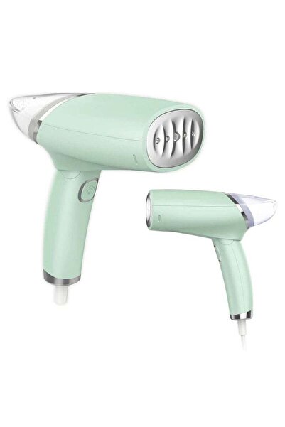 Yelajoy Foldable Portable Steam Iron,100ml Water Tank,30S Fast Heating,1000W,Suitable for All Fabrics,Green