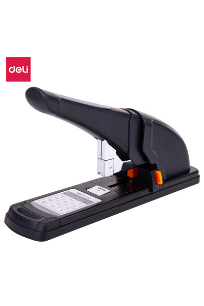 Deli دباسة E0387 شديدة التحمل - 80 ورقة - أسود