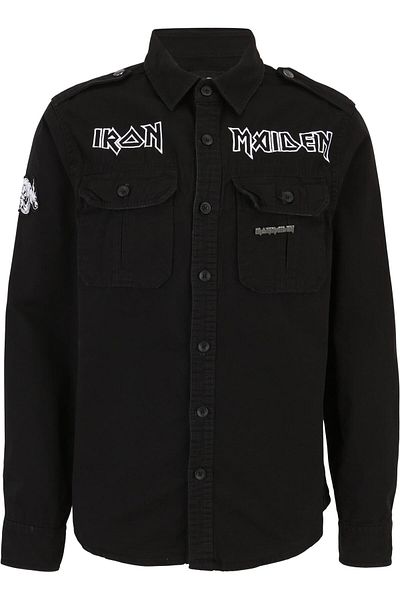 Brandit Iron Maiden Vintage Shirt Long Sleeve Eddy