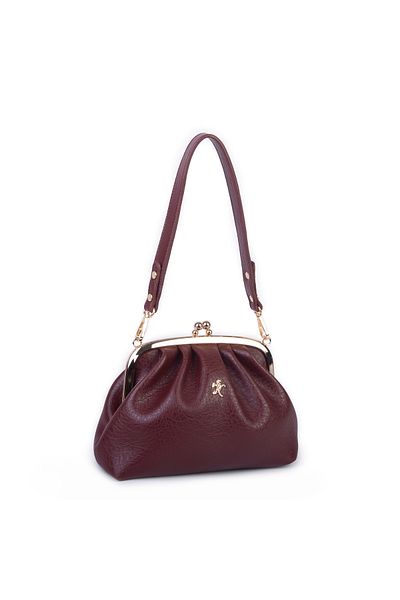 Nas Bag Clip-On, Scholarship, Soft Textured, Women's Bag (Width:22 X Height:14)