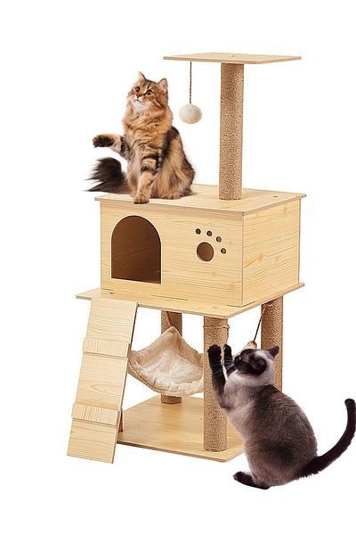 KidLe Cat Climbing Frame Cat Nest Cat Tree Cat Jumping Platform